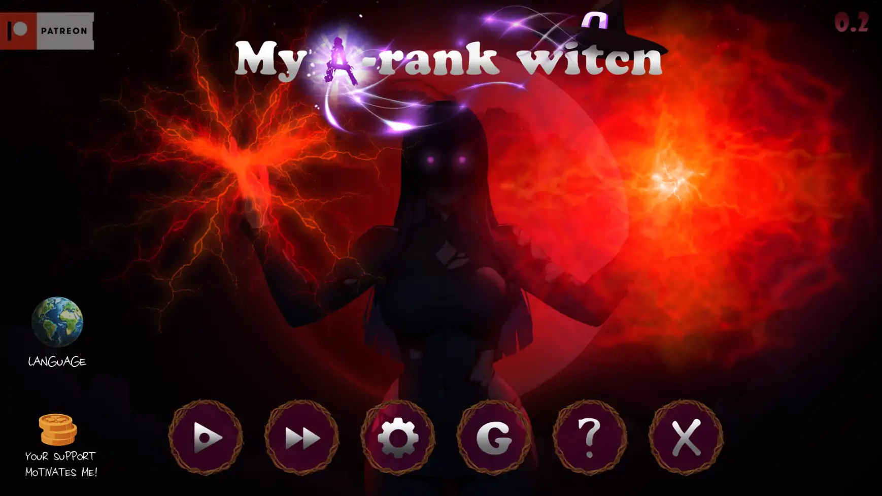 【SLG/AI汉化/2D/动态/更新】我的A级魔女/My A-rank witch[Ver0.3]【PC+安卓/1.7G】